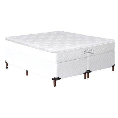 Colchão Cama Queen Size Itália PillowTop 26x158x198cm Umaflex Branco