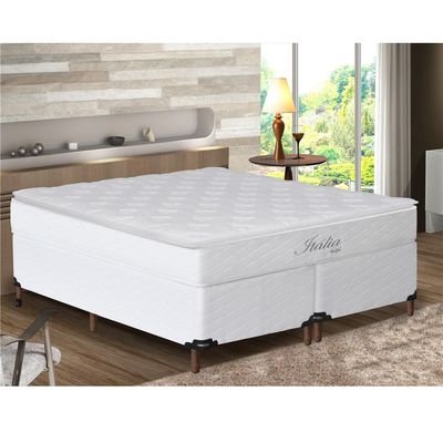 Colchão Cama Queen Size Itália PillowTop 26x158x198cm Umaflex Branco