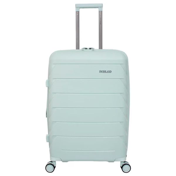 Mala de Viagem Pequena Skark Yins Brasil com Rodas Giro 360 em Polipropileno Verde Mala de Viagem Pequena Skark Yins Brasil com Rodas Giro 360 em Polipropileno Verde