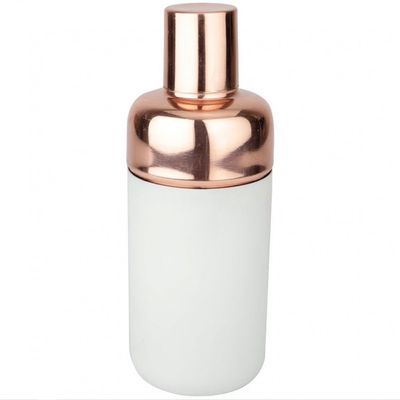 Coqueteleira Fracalanza 28723 em Aço Inox 500 ml Branco com Inox