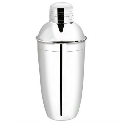 Coqueteleira Dynasty Open Bar com Tampa com Filtro 500 ml Inox