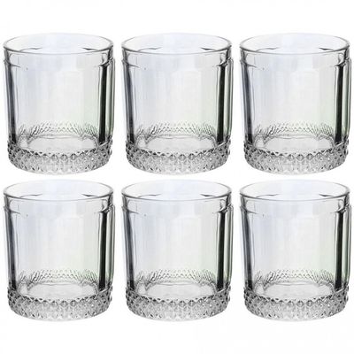 Conjunto de Copos Baixos L`Hermitage Splendor 330 ml 6 Peças Furta-cor