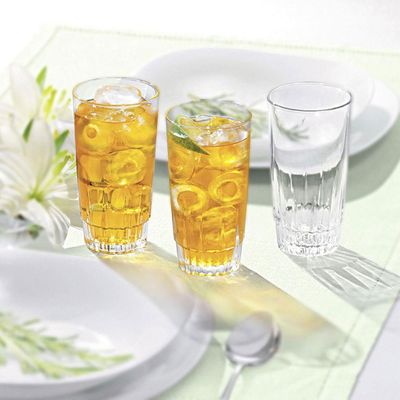 Conjunto de Copos Long Drink Nadir Vegas 330 ml 6 Peças Transparente