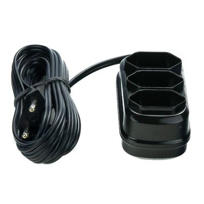 Extensão 5m 3 Tomadas Bipolar Fiolux