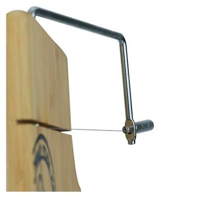 Tábua para Queijo Dynasty com Cortador de Aço Inox - 35 cm Natural