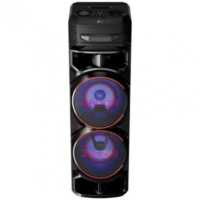 Torre de Som Acústica LG XBOOM RNC9 com Bluetooth e Alto-falantes Duplos Preto