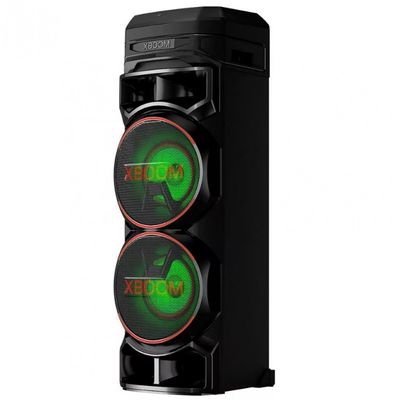 Torre de Som Acústica LG XBOOM RNC9 com Bluetooth e Alto-falantes Duplos Preto