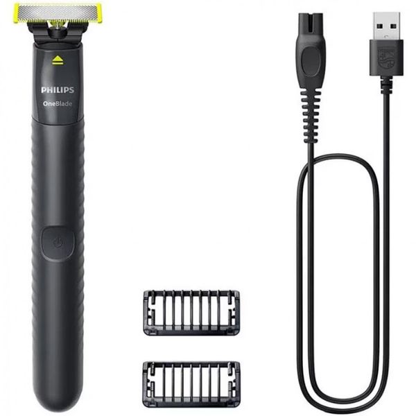 Barbeador OneBlade QP1424/10 Philips Preto / Bivolt