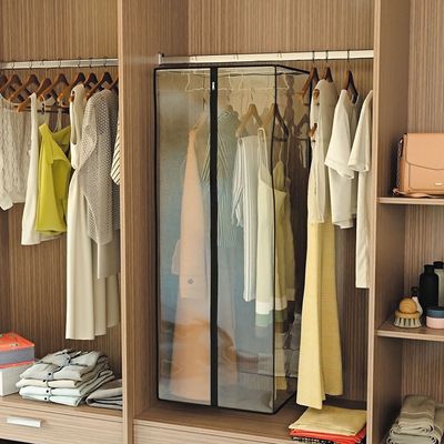Organizador Pendurável Euro Home em TNT e PVC Transparente