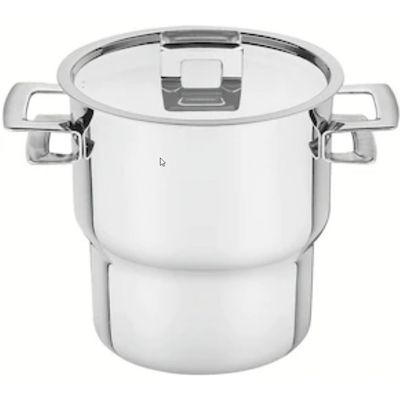 Cuscuzeira Tramontina Brava em Aço Inox 14 cm Inox