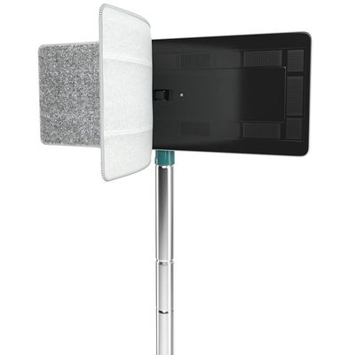 Mop Lava e Seca FlashLimp com Balde 5.5L e Refil Cinza com Verde