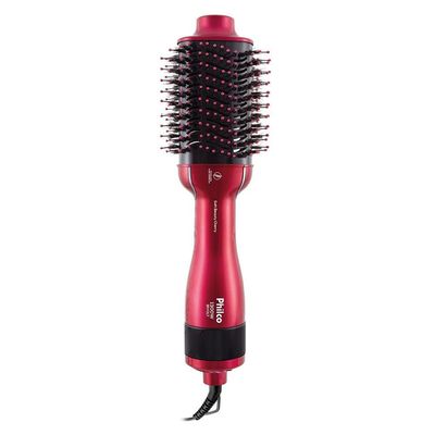 Escova Secadora Philco Soft PEC13 Beauty Cherry 1300W Vermelho / Bivolt