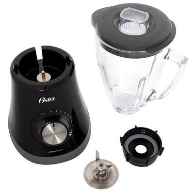Liquidificador Super Chef com 8 Velocidades 750W Oster Preto / 110V