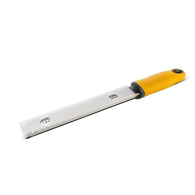 Ralador Zester em Polipropileno, Termoplástico e Aço Inox Brinox Amarelo