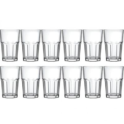 Conjunto de Copos Long Drink Nadir Bristol 520 ml 12 Peças Transparente
