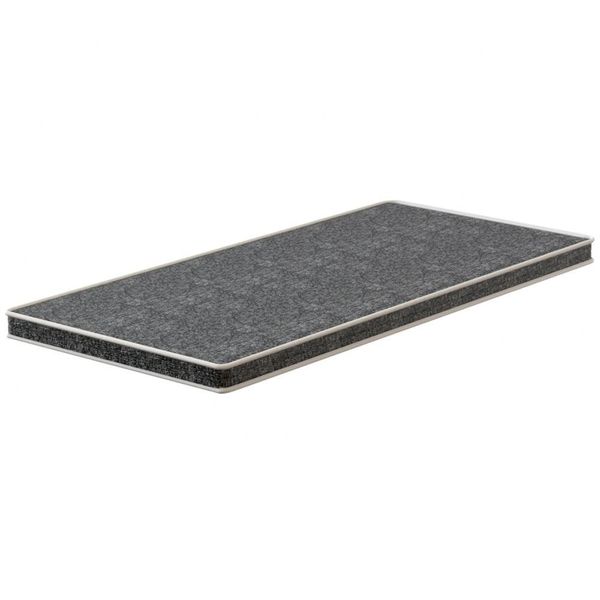 Colchonete de Solteiro Probel Guarda Costas Espuma D20 com Fitim Preto
