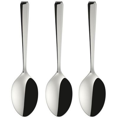 Conjunto de Colheres para Café Euro Home Aço Inox - 3 Peças Inox
