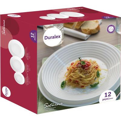 Aparelho de Jantar 12 Peças Duralex Saturno Única