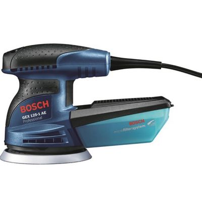 Lixadeira Roto Orbital Bosch GEX 125-1 AE 250W com Coletor de Pó n/a / 220V