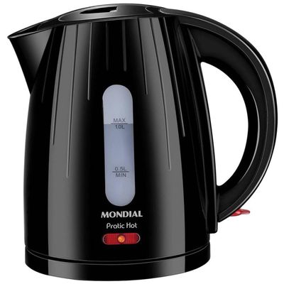 Chaleira Elétrica Pratic Hot 1 Litro CE07 Mondial Preto / 220V