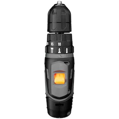 Parafusadeira e Furadeira de Impacto WAP BPFI 12K4 com Carregador com Maleta e Acessórios Preto / Bivolt