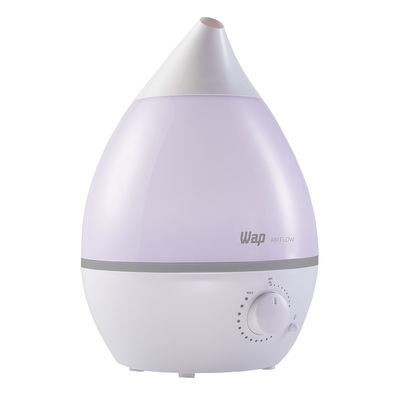 Umidificador de Ar Wap Air Flow com Luminária e Difusor de Aromas Branco / Bivolt