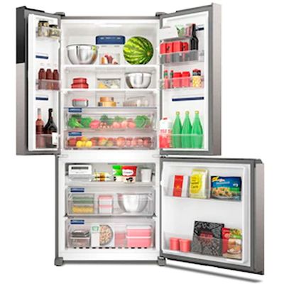 Geladeira Electrolux Multidoor Efficient IM8S Frost Free com Tecnologia Inverter e AutoSense 590 L Inox / 110V