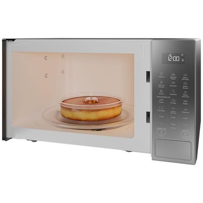 Forno de Micro-ondas Brastemp BMS46AR Alta Capacidade com 18 Receitas Pré-Programadas 32L Prata / 110V