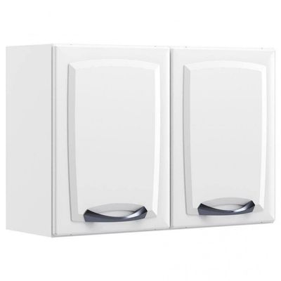 Cozinha Compacta Itatiaia New Premium com 1 Pia 12 Portas 2 Gavetas 10 Prateleiras 280cm de largura Branco