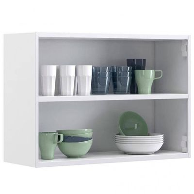 Cozinha Compacta Itatiaia New Premium com 1 Pia 12 Portas 2 Gavetas 10 Prateleiras 280cm de largura Branco