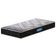 Colchão de Solteiro Probel Guarda Costas Promiddle Espuma D28 22x88x188cm Branco com Preto