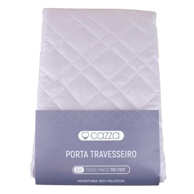 Porta Travesseiro Microfibra Cazza Bege