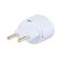 Adaptador Universal 2P 10A Ilumi 12121 Branco