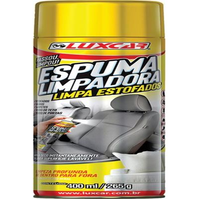 Limpa Estofados Spray 2600 400ml Luxcar