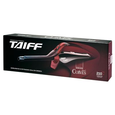 Modelador de Cachos Taiff Curves 1/2 Preto / Bivolt