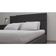 Cabeceira para Cama Box Casal e Queen Bartira Diplomata com Revestimento em Finish Foil Preto