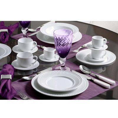 Aparelho de Jantar Roma Ravenna 61091 42 Peças Porto Brasil n/a