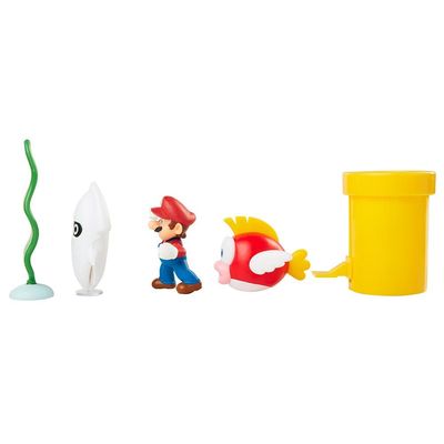 Bonecos Super Mario Diorama Aquático 3015 Candide - 6 cm n/a