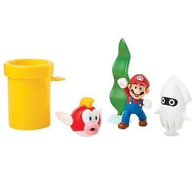 Bonecos Super Mario Diorama Aquático 3015 Candide - 6 cm n/a