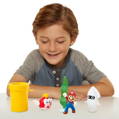 Bonecos Super Mario Diorama Aquático 3015 Candide - 6 cm n/a