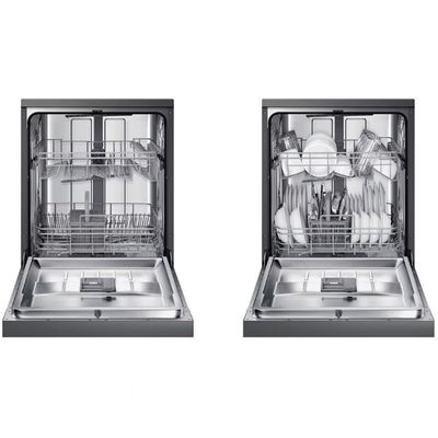 Lava-Louças DW60C7050FGAZ 14 Serviços com Display de LED Samsung Black Inox / 110V