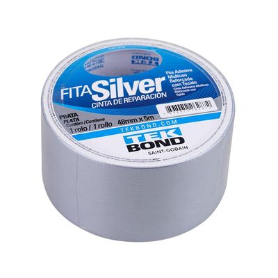 Fita Tekbond Silver Prata 48mmx5m