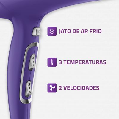 Secador de Cabelos Mondial - SCN-05 220V