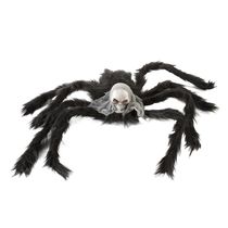 Aranha Decorativa Gigante Silver 26x70cm