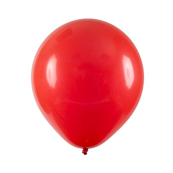 Balão Art Latex Buffet Redondo Nº7 com 50 Unidades Vermelho