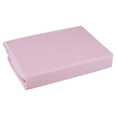 Lençol com Elástico Casal Microfibra Cazza Rosa