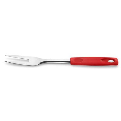 Escumadeira Brinox Asti em Aço Inox com Cabo de Polipropileno Vermelho
