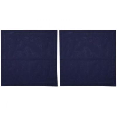 Conjunto de Guardanapos Wolff Mesa em Algodão 2 Peças Azul
