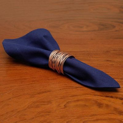 Conjunto de Guardanapos Wolff Mesa em Algodão 2 Peças Azul
