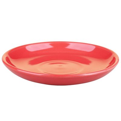 Conjunto de 6 Xícaras de 210ml com Pires Cazza Vermelho